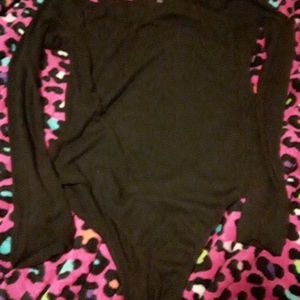 Off the shoulder Blake long sleeve onesie